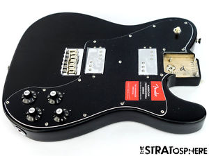 Fender American Professional Deluxe Shawbucker Telecaster LOADED BODY Tele Black