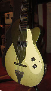 Vintage Circa 1954 Kay K-136 Stratotone Electric Guitar Super Rare Finish SWEET!