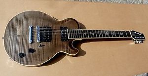 Hamer USA Custom Shop 7 String Monaco Super Pro Guitar Flametop Celtic Inlays
