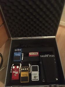 Pedaltrain jr Pedal Board W/Tour Case & Pedals (Boss pedals, Morley pedals)