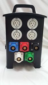 3 Phase - 400 Amp Mushroom Head Power Distro ( Showroom unit very light use )