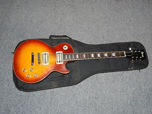 Vintage 1970's Ibanez Deluxe 59'er Les Paul Flame Top Lawsuit Electric Guitar