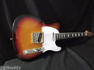 2016 WBS Made 3 Color Contoured  w/White 5 hole 1 ply  Custom Telecaster U.S.A.