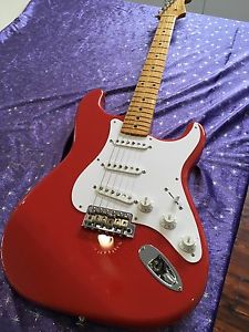 Stratocaster - Fender Japan Classic Fiesta Red in As New Condition