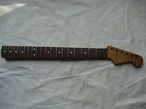 Musikraft Stratocaster Neck Roasted/ Quartersawn/ Flame/ BRAZILIAN ROSEWOOD