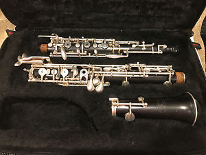 Fox 450 Oboe Resin Top Joint Grenadilla Lower Joint and Bell Recent production
