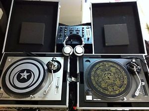 Technics SL1200 MK2/1210 MK2 Turntable Full DJ Set