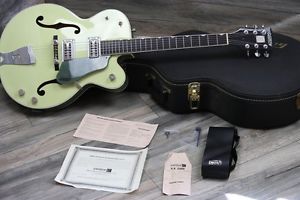 Gretsch G6118 110th Anniversary Smoke Green Excellent Shape + OHSC - Papers