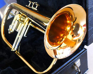 Rose Copper Bell YAMAHA Pro YFH-631 Flugelhorn - IMMACULATE