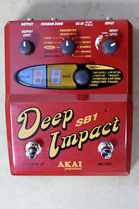 Akai Deep Impact SB-1 Bass Synthesizer W/ Box, Manual, Original Adapter