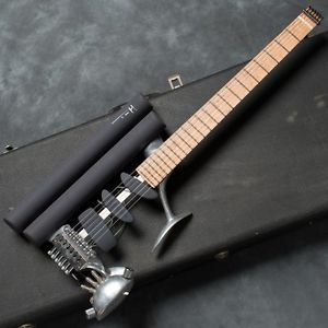 Teuffel Guitars/Birdfish Black w/hard case From JAPAN Free shipping #G186