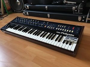 Korg Polysix P6 Vintage Analog Synthesizer **Just Serviced* Fully Working + Tape
