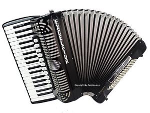Akkordeon Excelsior Mod. 374C Cassotto,handgemachte Stimmzungen