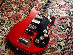 Vintage 1963 Guitar Hofner 173 Red Vynil (Fender Ibanez PRS Squier Gibson Kay)