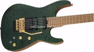 Jackson USA Signature PC1 PHIL COLLEN Satin Trans Green Guitar - Pre Order
