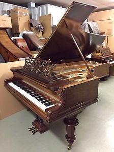 Bechstein Model III Concert Grand Piano With A Polished Rosewood Case C.1900
