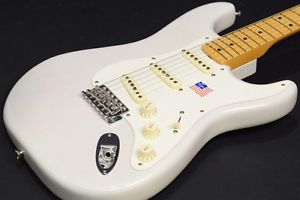 Fender Eric Johnson Stratocaster Maple Fingerboard White Blonde Electric