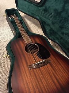 Martin 15 Series D-15M Burst Dreadnought Acoustic Guitar with Case