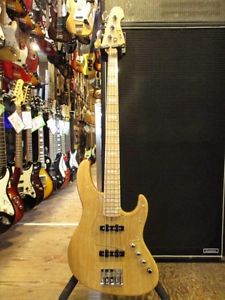 ATELIER Z Beta4 Natural Bass guitar w/hard case From JAPAN Free shipping #T710