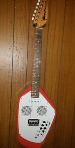 VOX Apache phantom Rare with built in amp travel guitar