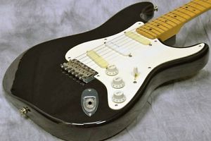 Fender USA Eric Clapton Stratocaster Lace Sensor Blackie Used Guitar F/S