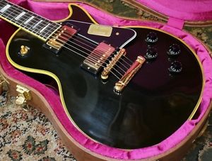 Gibson Custom Shop True Historic 1957 Les Paul Custom Black Beauty Made in 2015