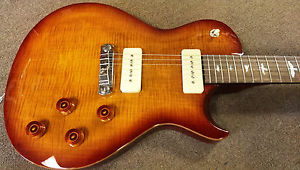 PRS SE 245 Soapbar Solidbody Electric Guitar, Mahogany Body & Neck, P90’s, Burst