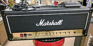 Marshall DSL100H, 100/50W 2-Channel Tube Head, Loop, Reverb, Footswitch, Clean!