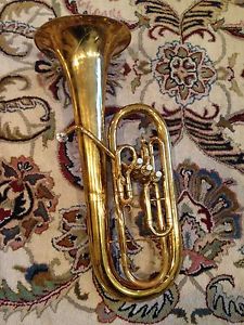 King 627 Baritone Horn & Mouthpiece
