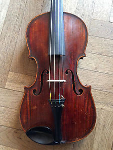 Violin Carolus Schombera, PRAGA 1810 CERTIFICATE upon request old antico violino