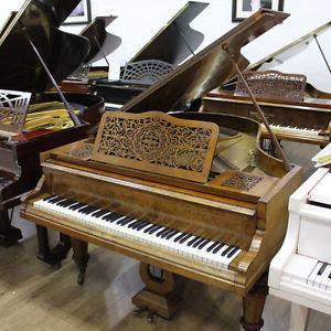 Hagspiel Burr Walnut Baby Grand Piano By Sherwood Phoenix