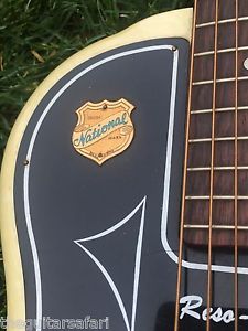 1956 National Reso-Phonic Resonator Model X69866 Pearliod Vintage Guitar w/OSSC