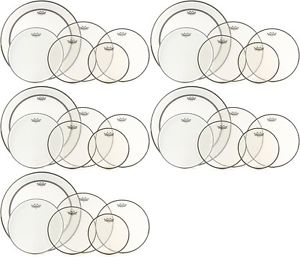 Remo Ambassador Complete Studio Drumhead Propack (5-pack) Value Bundle