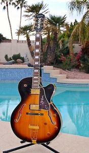 Epiphone Joe Pass Emperor II Electric Guitar, Korean Build, EX+ Cond.w/new HSC