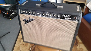 vintage fender deluxe amp 60s blackface
