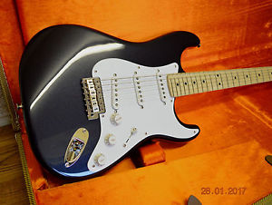 UNPLAYED, 2016, Fender Custom Shop, Eric Clapton Stratocaster in Midnight Blue.
