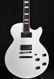 D'ANGELICO PREMIER SS WHITE SEMI-HOLLOW BODY CENTER BLOCK GUITAR W/GIG BAG