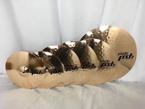 Paiste PST8 REFLECTOR ROCK 6 PC Cymbal Set/Ultimate Rock Set!/Free Cymbal Bag!