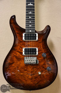 PRS CE24 Quilted Maple with Ebony Fretboard in Violin Amber Sunburst #3
