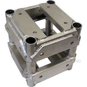 Show Solutions SP-1200 6-Way Corner Block for 12" x 12" Plated Box Truss