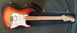 Fender American Strat, Sienna, Pearly Gates Plus