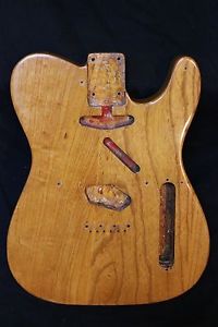 Fender Telecaster Body 1952 Natural Refin Ash - 4 lbs, 6 oz