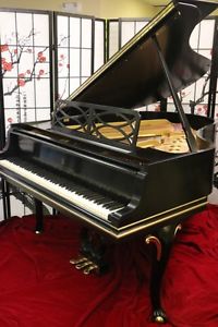 Art Case Steinway M Chippendale(SEE SONNY'S VIDEO)Rebuilt/Refinished Satin Ebony