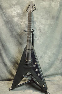 Gibson Gothic Flying V Modified 1999 E-Guitar Moon-and-star Inlay Free Shipping