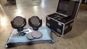 Lot of 2 x GLP Impression 240 XL RGB with Case and Extra's