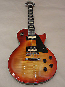 2013 Gibson Les Paul Studio Deluxe II Electric Guitar flamed maple top