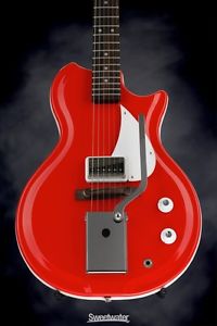 Supro Americana Series Belmont Vibrato - Poppy Red (Open Box)