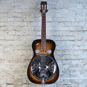 Dobro Round Neck Resonator Guitar w/ Case