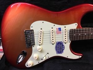 2013 NOS Fender American Deluxe HSS Strat Plus Metallic 3 Tone Sunburst NOS SAVE