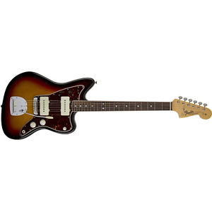 Fender American Vintage '65 Jazzmaster Guitar, 3-Color Sunburst, Rosewood Board